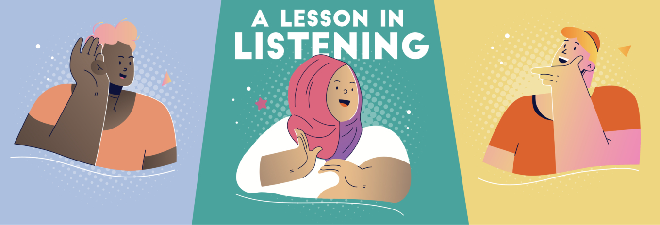 A lesson in listening