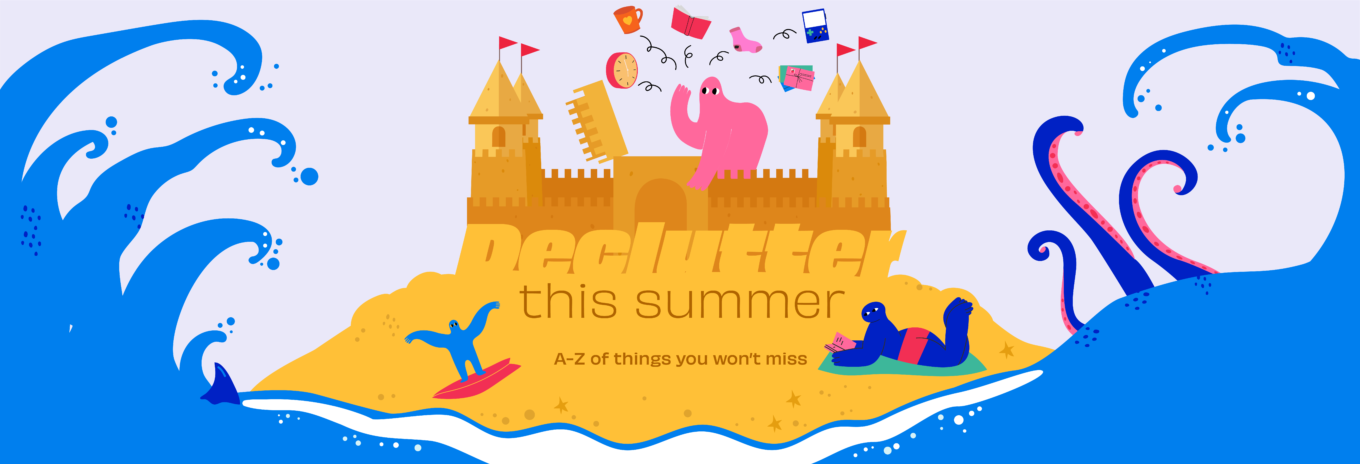 INFOGRAPHIC: Declutter this summer: A-Z of things you won’t miss