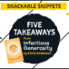 SNACKABLE SNIPPET: Five takeaways from Infectious Generosity