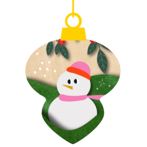 A Christmas bauble